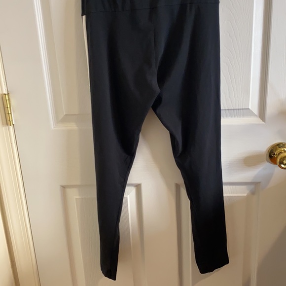 ADIDAS BLACK AND WHITE LEGGINGS - Picture 3 of 6